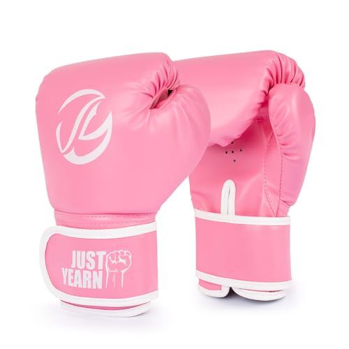 Kids Boxing Gloves Age 3-9 Years - High Density Sponge Foam Training Gloves for Kickboxing, Sparring & Fitness | Adjustable Wrist Wrap (6OZ) | Boys & Girls Unisex
