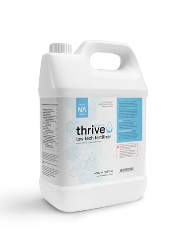Thrive C Liquid Aquarium Plant Fertilizer – All in One Plant Food – 4000ml – Specialized Fertilizer for Low Tech Tanks – Comprehensive nutrients – Aquarium Nutrition - size: 4000ml