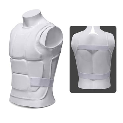 Taekwondo Chest Guard, Unisex Adult Child Taekwondo Karate Chest Guard Vest Boxing Karate Breast Protector Accessory Sports Protective Gear - size: Large