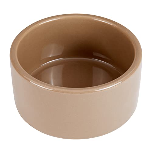 Kaytee Stoneware Ceramic Pet Hamster Bowl, Brown, 5-Inch - size: 5 in