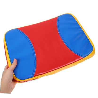 Taekwondo Kickboxing Training Pad Small Curved Kicking Shield with Reinforced Handles for Martial Arts Sparring and Side Kick Practice