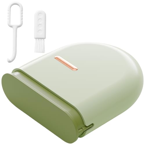 Retainer Case with Vent Holes, Pull-out Slim Denture baths,Compatible with Invisalign, Mouth Guard Set, Fashion Orthodontic Retainer Case with Retainer Removal Tool and Brush - color: Green