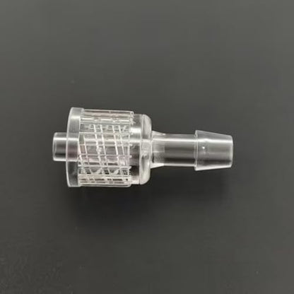 Moveable Male Luer Lock Connector × Hose Barbed Adapter for Laboratory Biochemical Analytical Instruments Food Machinery 50PC/PK (for 5/32'' Hose ID, PC) - size: for 5/32'' Hose ID, PC