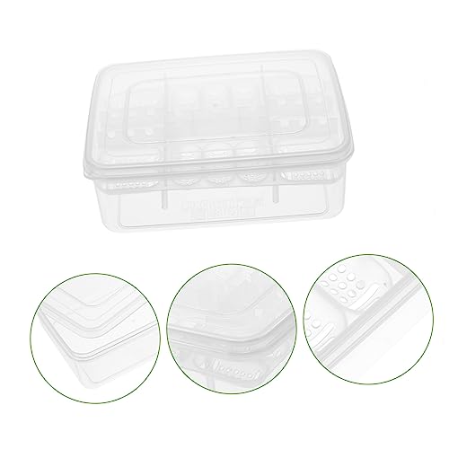 VICASKY 16-Compartment Plastic Reptile Egg Incubator and Hatchery Box for Breeding Geckos and Lizards Sturdy PET Supply for Hatching Reptile Eggs