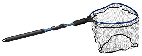 EGO S2 Kryptek Slider Fishing Net, Adjustable, Interchangeable Heads - size: Kryptek 18" to 36" Handle, 22” x 23” Hoop, style: Pvc Coated Nylon Mesh