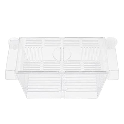 balacoo 1pc Aquarium Breeding Box Cups Isolation Incubator for Fish and Shrimp Easy Installation Water Material for Optimal Fish Survival