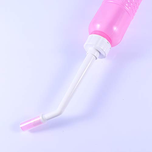 Exceart Douche Bottles for Women Vaginal Wash Pink/Blue 560ml Vaginal Shower Spray Bottle Vaginal Health Cleanser (Pink)