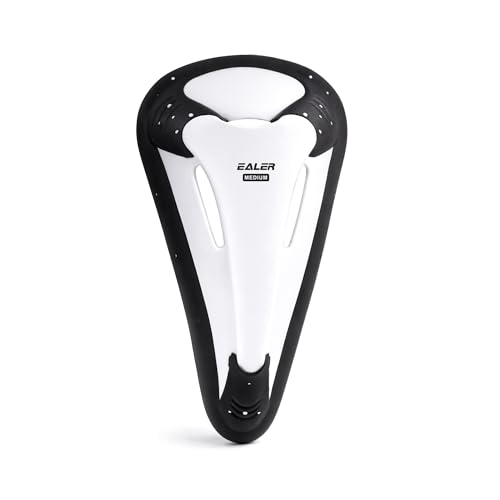 EALER Men's & Boys Lightweight Vented Athletic Cup — Soft-Rim Comfort Groin Protector, Shock-Absorbing Impact Guard for Baseball, Football, Lacrosse, Hockey, Boxing & MMA — Youth & Adult - size: Medium