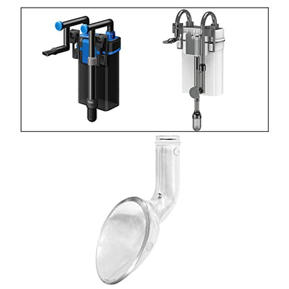 Aquarium Lily Pipe Water Outlet Connector for Water Tank Fish Tank Aquarium Freshwater Saltwater