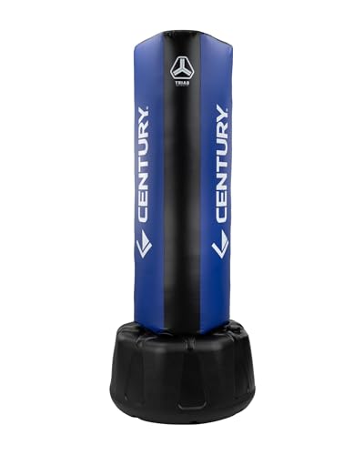 Century Wavemaster 2XL Pro Freestanding Punching Bag for Adults - Color Options | Boxing Bag with Stand | Punching Dummy & Kickboxing Bag | Heavy Punching Bag | Adjustable Martial Arts Kicking Bags - color: Triad Red/Black