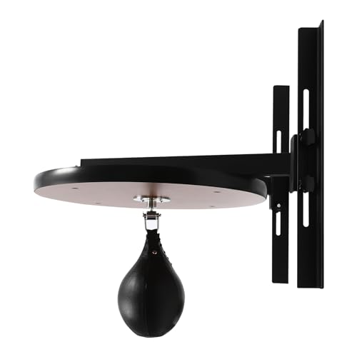 Speed Bag Platform Kit, Heavy Duty Hanging Swivel Workout Speedball Kicking with Adjustable Height, for Home Fitness, Suitable for Boxing and Fitness Enthusiasts