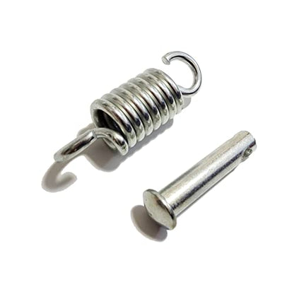 Hammock Chair Spring Pin Plug - Hammock Chair Ultimate Hanging Kit/Heavy Duty Hammock Spring Hook for Hanging Basket Chairs Hammock and Porch Swings - color: Silver