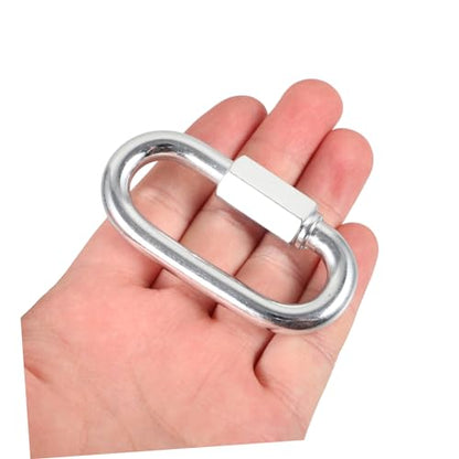 Kisangel 1 Set Heavy Duty Swing Spring Hammock Chair Metal Spring Kit for Outdoor Use for Porch Awning and Sandbags Sturdy Coil Construction