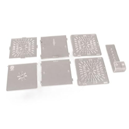Fish Breeding Box, Transparent Acrylic Fish Isolation Box with Isolation Board, Fish Separator for Aquarium Fish Breeding, Shrimp Clownfish Guppy (10CM*10CM*10CM) - size: 10CM*10CM*10CM
