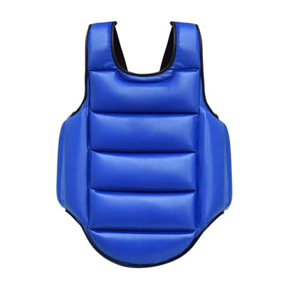 Boxing Chest Protector | Reversible Kickboxing Chest Guard,Breathable Body Protection Pad Sparring Training Accessories Martial Arts Competition - size: Large