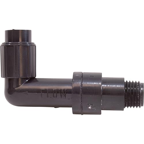 Pentair R172061 Combination Check Valve and Elbow Replacement Rainbow Automatic Chlorine/Bromine Pool and Spa Feeder