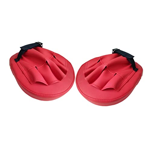 VICASKY Curved Thai Kick Pads Set PU Leather Training Equipment for Kickboxing Taekwondo and Hand Feet Arc Design for Enhanced Focus and Performance