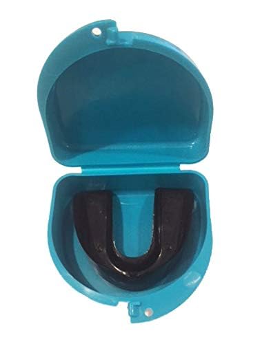 Field Hockey (Aqua) Mouthguard case Mouth Guard Case Retainer Case - Field Hockey Chick - color: Aqua