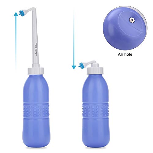 Portable Bidet 600ml Travel Bidet Plastic EVA Bottle Personal Hygiene Bidets Cleaning Device