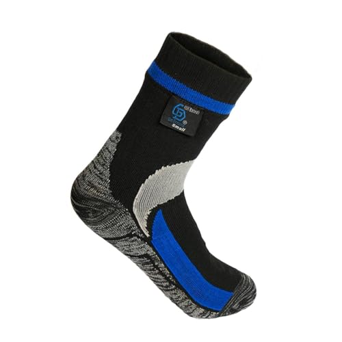 Waterproof Socks for Men & Women | Breathable 3-Layer Hiking Cycling Outdoor Socks | Wudhu Socks - size: Large