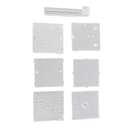 Acrylic Transparent Fish Tank Isolation Box - Aquarium Breeding Incubator Holder (10CM*10CM*) - size: 10CM*10CM*10CM