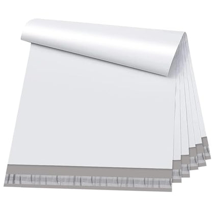 Metronic Large Poly Mailers 19x24 50 Pack, White Self Seal Shipping Bags | Strong Thick Tear-resistant Waterproof Mailing Bags, Shipping Envelopes, Packaging Bags for Clothing, Small Business. - color: White, size: 19x24 50PC