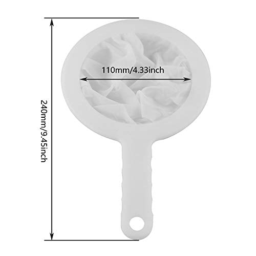 DGZZI Brine Shrimp Net 200 Mesh Collector Artimia Fry Newborn Harvest Sieve Sieve Fish Food Net