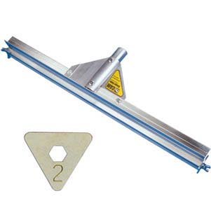 Midwest Rake 57202 24" Gauge Rake with Size 2 Cam Set, Threaded Handle - size: Size 2 (1/8") CAM Set