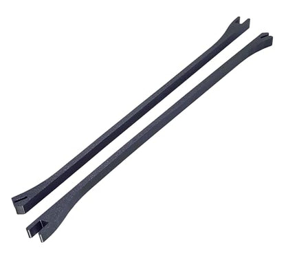 Lid Props for Fluval Flex Series Aquariums, Pair (Black) - color: Black