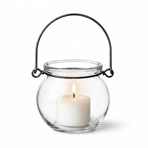 Richland Bubble Hanging Glass Vase Set of 12 - color: Clear, size: 3'' (Set 12)