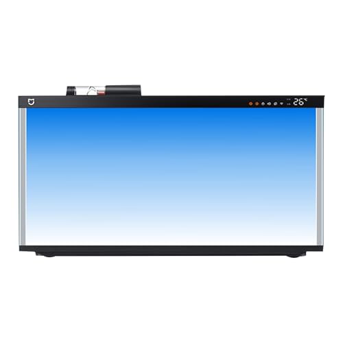 Fish Tank Background Film Aquarium Use, PVC Sticker for Hiding and Visual Clutter,80x50cm - size: 80x50cm