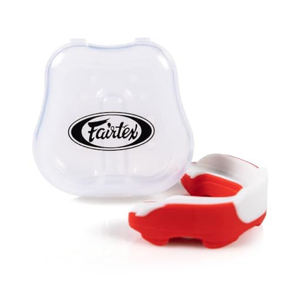 Muay Thai MMA Mouthguard for Adults and Teens – Pro-Level Ultimate Mouth Protection for Combat Sports, Boxing, Kickboxing, and Martial Arts | Custom Fit, BPA-Free, Latex-Free (Red) - color: Red