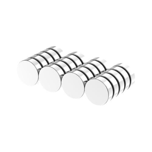 N52 Magnet - 5/8" D x 3/16" H - 18 Pack, Powerful Rare Earth Magnets, Super Strong Neodymium Disc Heavy Duty Magnet for Fridge, Office, Building, Scientific, Crafts and DIY Mighty Magnets - size: 5/8" D x 3/16" H