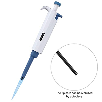 Adjustable Pipettor 0.1-2.5ul Single-Channel Variable Volume Micropipette High Accurate for Laboratory - size: 0.1-2.5ul