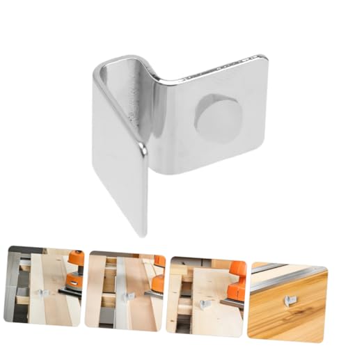 POPETPOP 8pcs Stainless Steel Fish Tank Lid Clips Aquarium Cover Holders for Rimless Glass Tanks Easy Installation Enhanced Stability Prevents Cracking Shifting