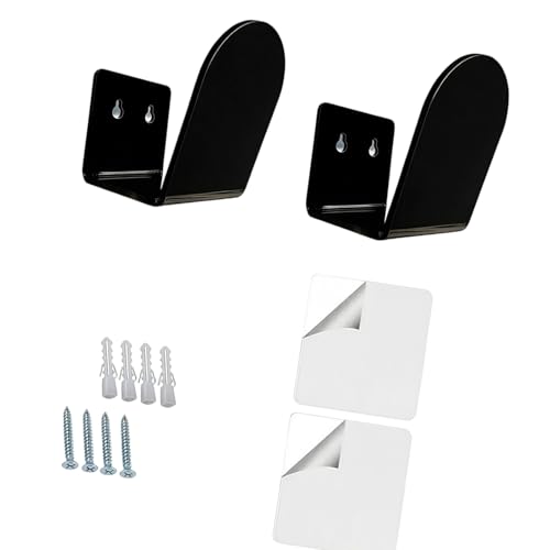 2pcs / 4pcs Transparency Tennis Glove Wall Mount Display Rack Easy to Installation Boxing Gear Storage Stand Living Room Deck - color: C