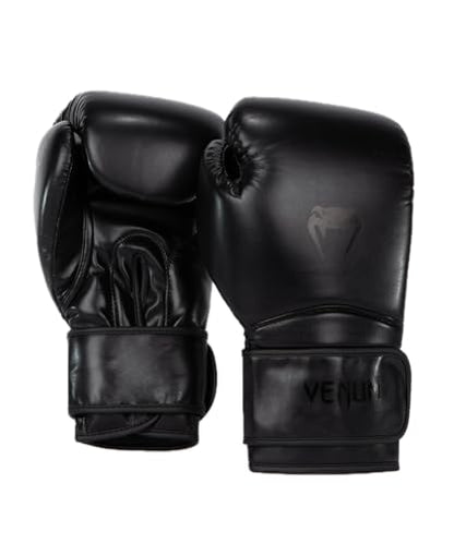 Venum Contender Boxing Gloves - color: Black/Black, size: 12-Ounce, style: Contender 1.5
