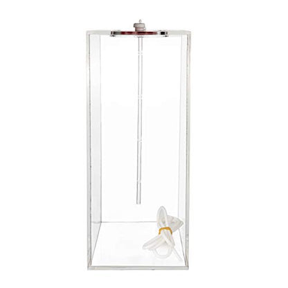 Aquarium Choice Acryli Made Liquid Storage Bucket Doing Pump Reservoir Container (4.7 * 7.4 * 10.9 Inch;5000ml/5L（Red）) - size: 4.7 * 7.4 * 10.9 Inch;5000ml/5L（Red）