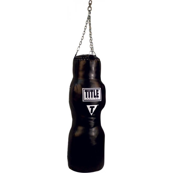 Title Boxing MMA Grappling Dummy Heavy Bag: MMA Punching Bag, Adults, Black