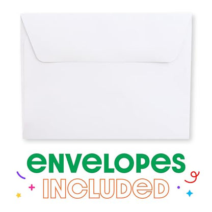 Big Dot of Happiness Hanukkah Menorah - Chanukah Holiday Party Money And Gift Card Holders - Set of 8