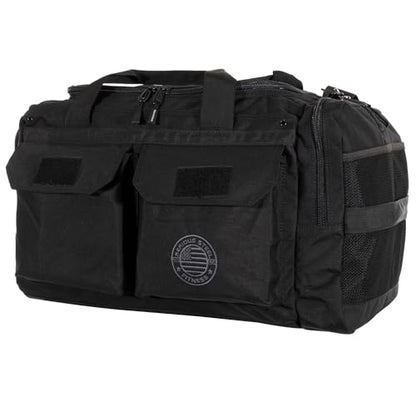 Heavy Duty 1000D Nylon Duffel Gym Bag (Black - Big Bud) - color: Black, style: Duffel Bag (Big Bud)