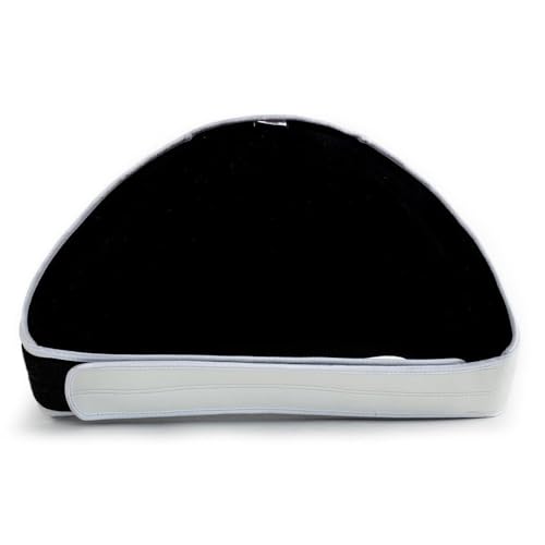 YOKKAO Belly Pad - Leather | Heavy-Duty Padding | Produced at Factory, Thailand | Muay Thai | 5 Colors - color: White