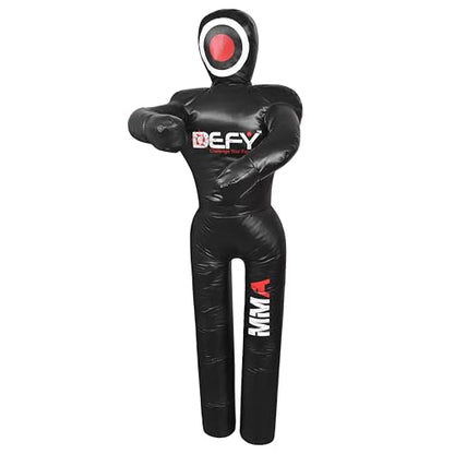DEFY Vinyl Jiu Jitsu MMA Grappling Dummy Judo Martial Arts Punching Bag Karate - size: 4 Feet