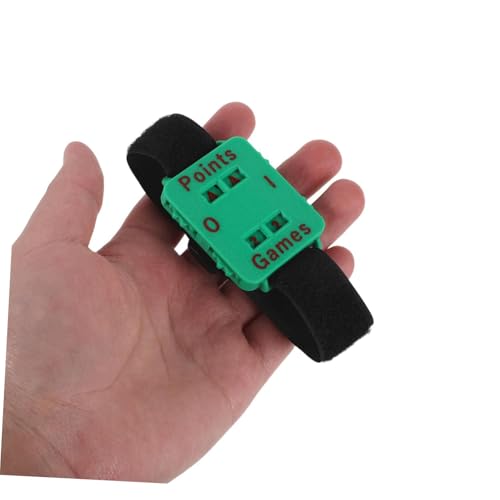 Totority Golf Score Counter Wristband Manual Dial Lightweight Portable Tennis and Cricket Scorekeeper for Sports Training