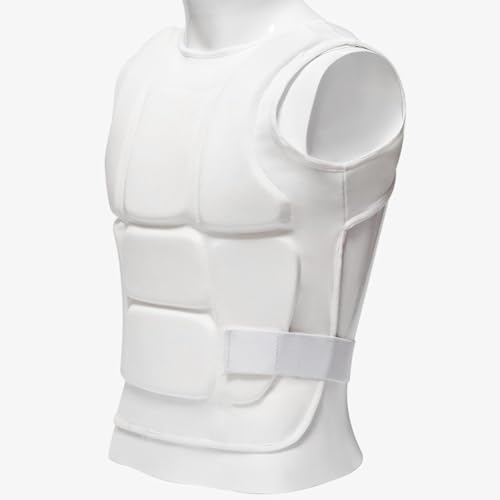Taekwondo Chest Guard, Unisex Adult Child Taekwondo Karate Chest Guard Vest Boxing Karate Breast Protector Accessory Sports Protective Gear - size: Medium