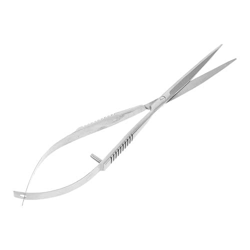 Aquarium Water Grass Stainless Steel Spring Action Curved Aquatic Plant Tongs Fish Tank Landscaping Tools for Aquarium Embroidery