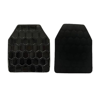 Tactical Airsoft Plates Non-Newtonian Paintball Vest Inner Liner Shock Plates Boxing Body Protector Back Thoracic Protection - color: Sand