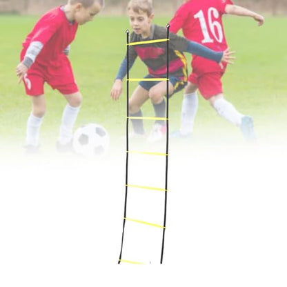 Agility Ladder, Complete Speed Training Equipment Set PE Nylon Material Soccer Cones with Running Umbrella for Football Basketball Soccer Training Kids Youth Adults