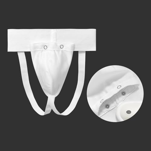 Groin Guard for Kickboxing Jockstrap Abdominal Protectors Grappling Gear for Men Boxing Martial Art Sparring Male Training Groin Guard - size: Medium