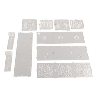 FILFEEL Premium Acrylic Fish Isolation Box, Transparent Design for Breeding and Observing, Easy to Install with Hook and Sucker, Sturdy and Impact Proof, Double Fixation to Prevent - size: 30CM*10CM*10CM